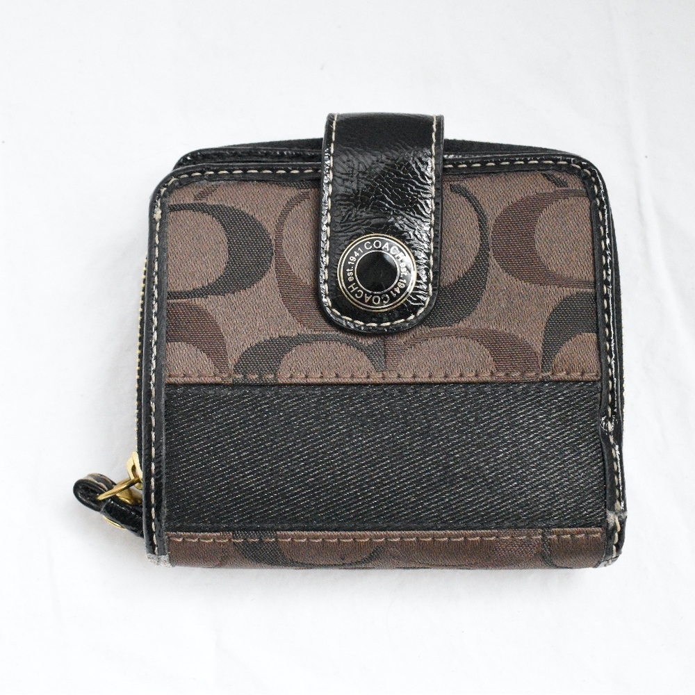 Coach Small Chocolate Wallet